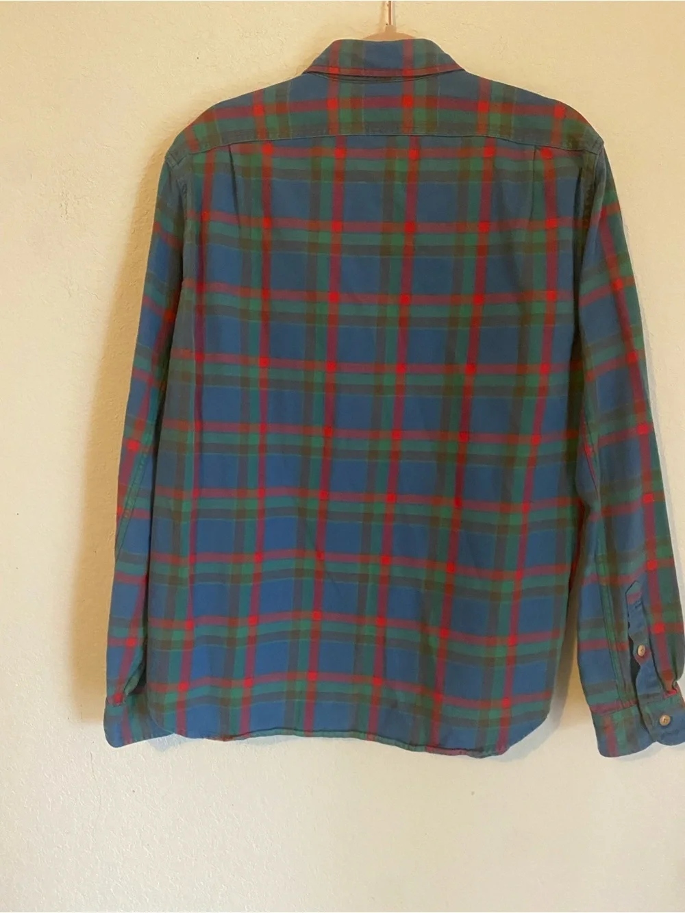 J.Crew Retro Sporting Goods Trade & Co Plaid Button Down Fisherman Shirt L